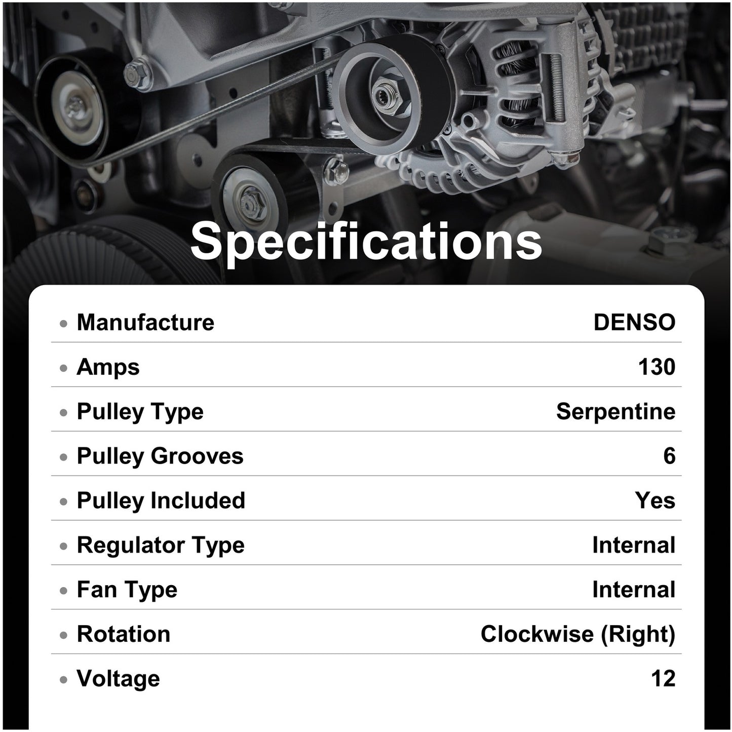 2014 Honda Pilot new Alternator